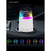 Negative Ion Air Purifier HEPA Filter Small Removal Air Freshener Usb Electrical Appliances with Led Lights for Cars Home