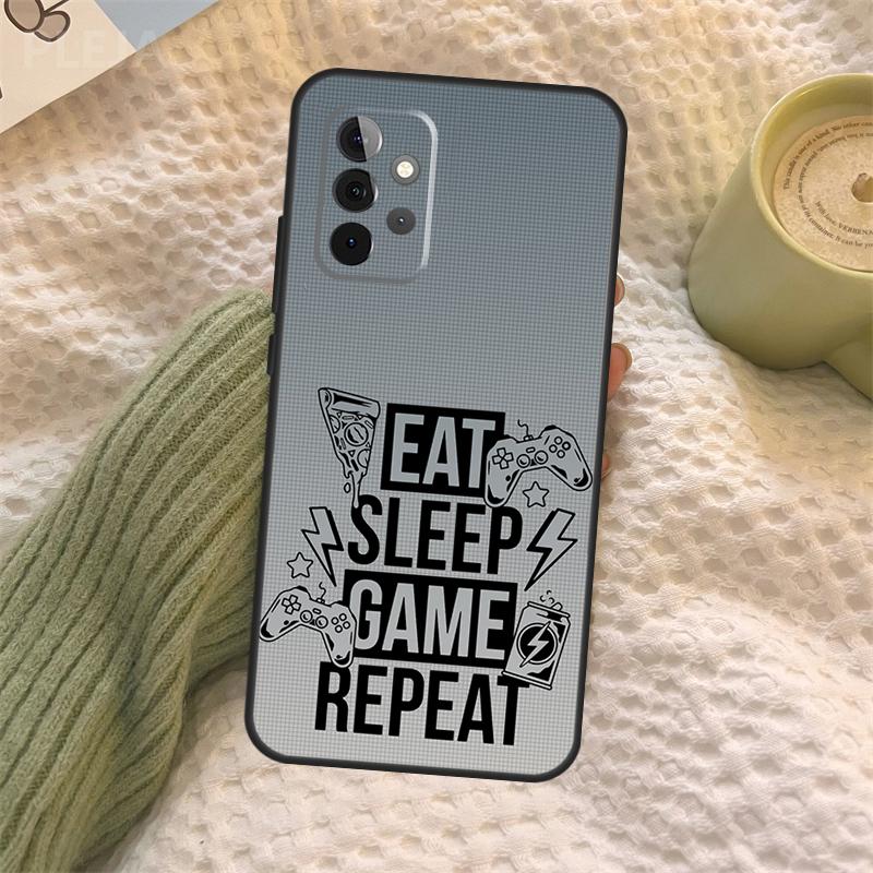Game Repeat Case For Samsung Galaxy A55 A06 A05 A36 A26 A16 A54 A34 A14 A22 A32 A52 A35 A15 A53 A13 A56