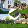 1pc Artificial Grass Turf Roll, Realistic Synthetic Lawn Carpet For Indoor & Outdoor Landscaping, Custom Size, Plastic Grass Mat