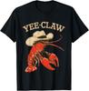 Yeeclaw Western Cowboy Crawfish Boil Summer Seafood Lobster T-Shirt Unisex T-Shirt