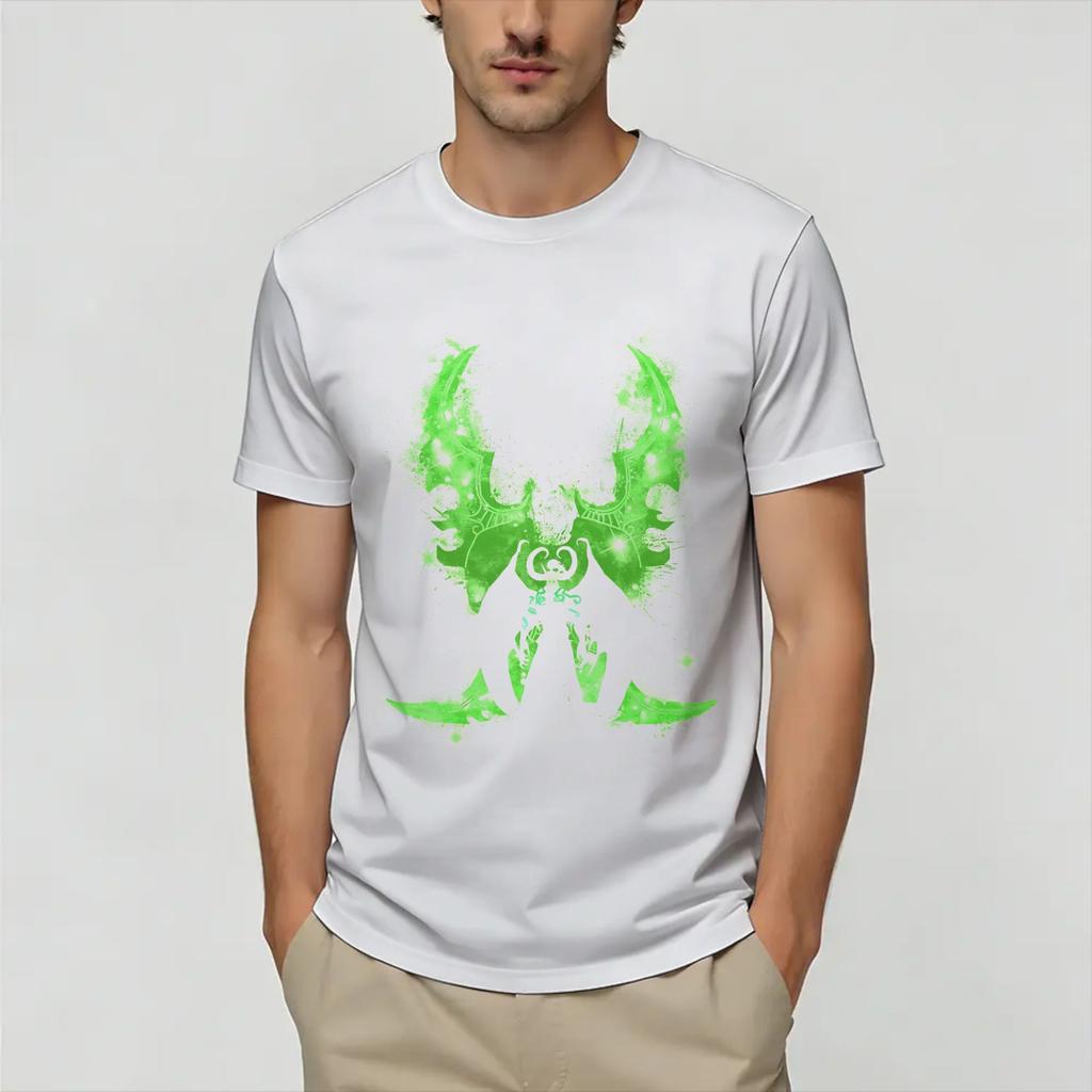 Unisexs World of Warcrafts T Shirts Cotton Clothes Funny Short Sleeve Crewneck Tees Adult TShirt