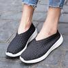 Summer Women Lightweight Slip on Sneakers Casual Plus Size Flats Loafers Soft Beach Walking Sports Shoes