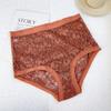 FINETOO 1Pc Summer Sexy Ultra-thin Lace Perspective Panties Women High Waist Lace Floral Underwear Female Breathable Intimates Lingerie