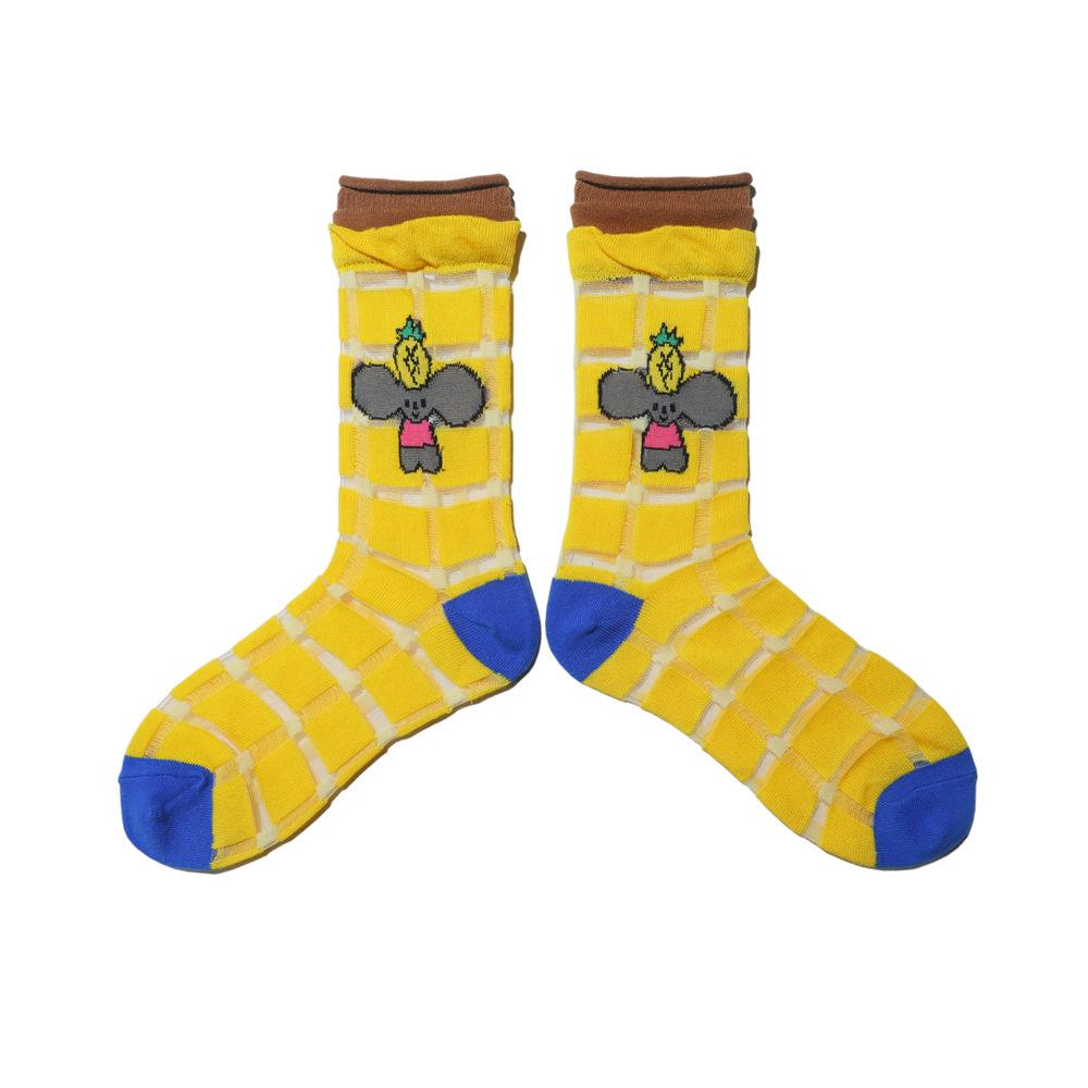 Playmate Series: 8 Adorable Ladies' Cotton Socks
