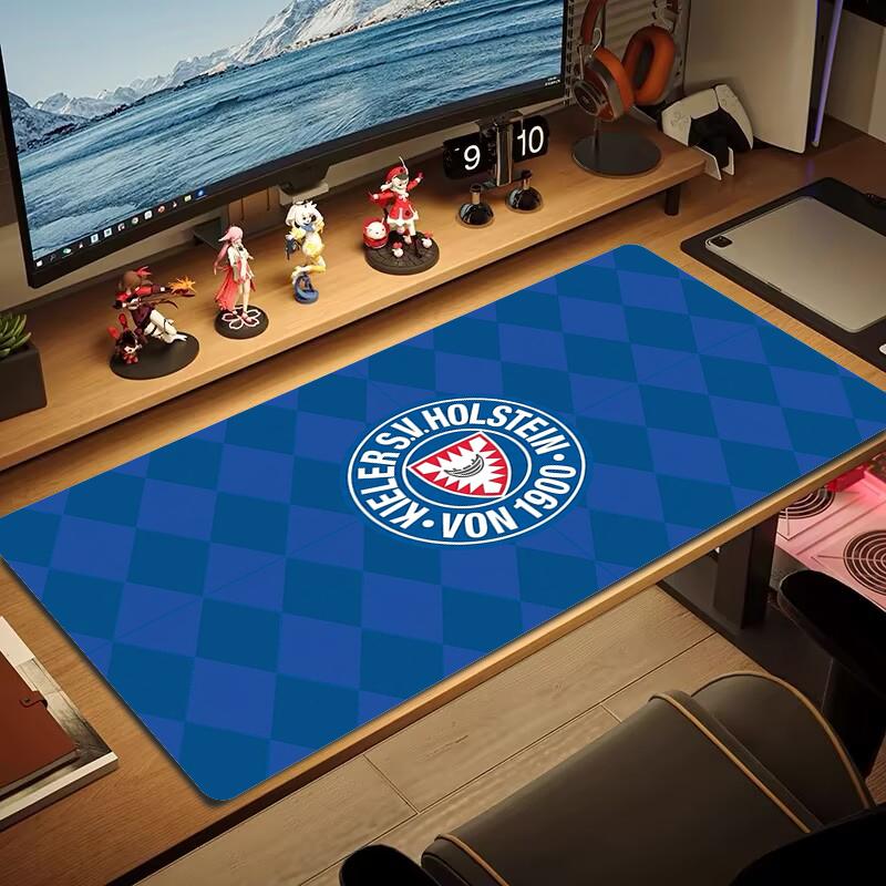 Holstein Kiel Mauspad Großes Gaming Tischkissen Rutschfestes Laptop Tablet Großes Mauspad XXL Matte Mini PC Spielmatte Mit Verriegeltem Rand_xia