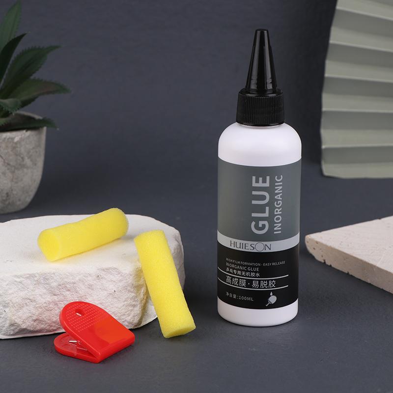 100Ml Table Tennis Racket Soleplate Inorganic Glue Water-Soluble Pong Ball Glue Rubber Adhesive Soleplate Maintenance Fluid