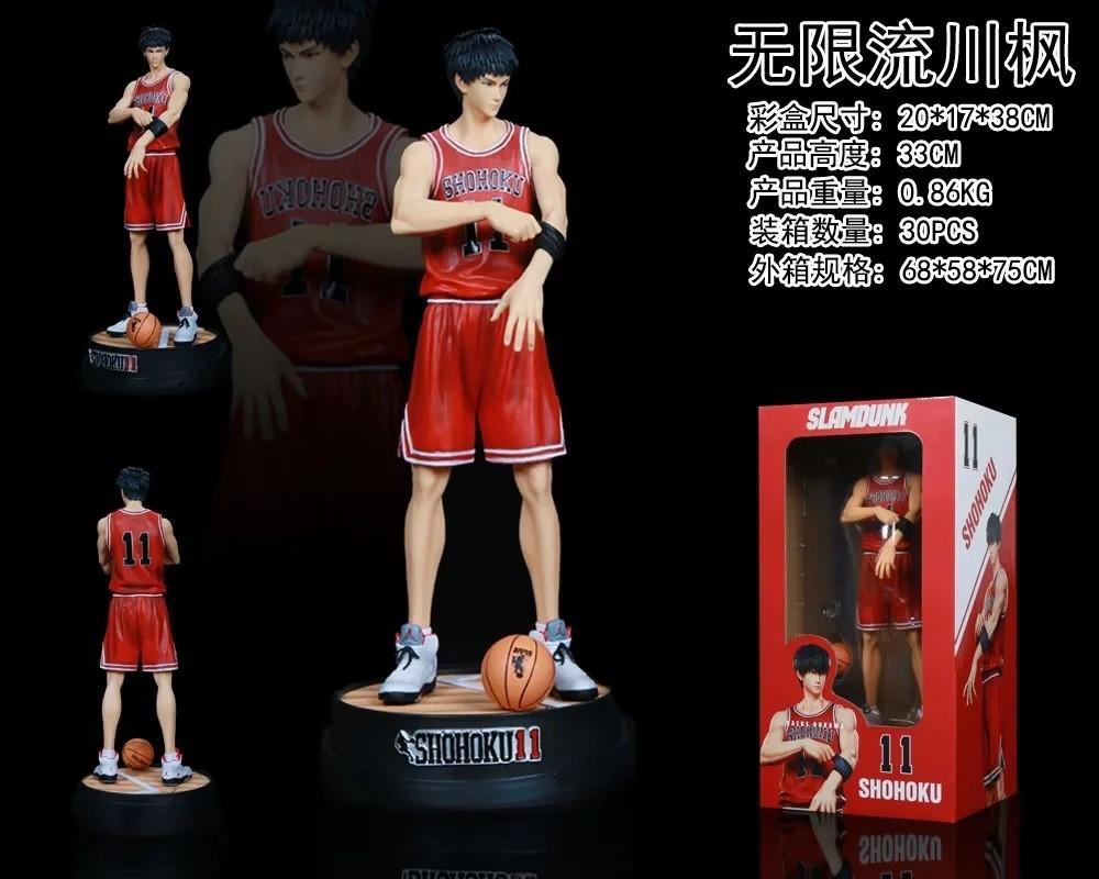 Gk Infinite Slam Dunk Pvc Figure Set Featuring Miyagi Ryo And Sakuragi Hanamichi
