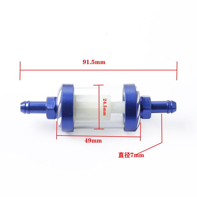 1Pc Large Universal Gasoline/Diesel Fuel Filter For Inline Fuel Lines For Rvs Garden Machinery Scooters Motorcycles Cars