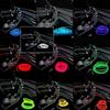 New 1/3/5M 12V LED Car Light Lamp Flexible Auto Interior Decorative Atmosphere Wire Strip Cold LED Light Fit All DC 12V Cars