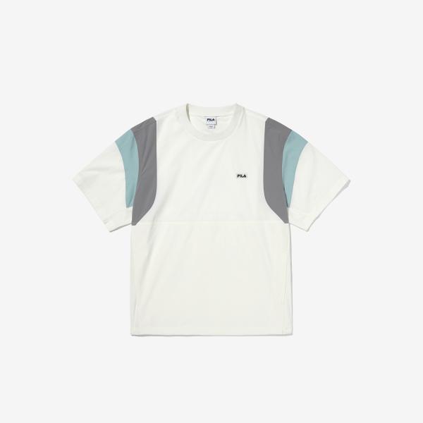 Fila LighTweighT STreTch T shirT Color Block white/100