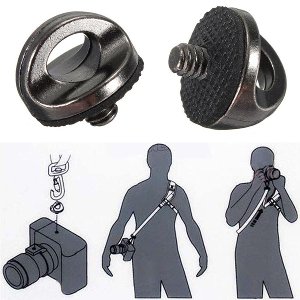 DSLR Camera Quick Sling Strap Camcorder Strap 1/4" Screw Connecting Adapter Nut