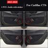 For Cadillac CT6 2026-2026 Car Door Anti Kick Pad Glove Box Protection Stickers Anti Dirty Scratch Resistant Film Interior Decor