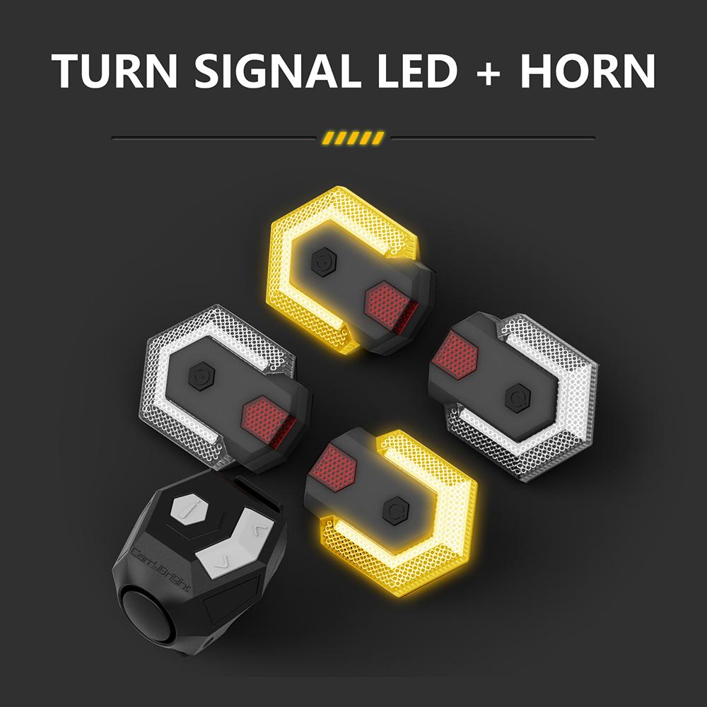 

Велосипедный фонарь указателя поворота Умный беспроводной пульт дистанционного управления со звуковым сигналом Велосипедный передний и задний фонарь для безопасной езды ночью Предупреждающий фонарь