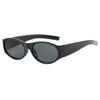 Trendy Y2K Cycling Oval Sunglasses Outdoor Sports Shades Millennium Futuristic Sun Glasses UV Protection Street Eyewear Shades
