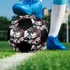 Soccer Ball Colorful Machine Stitched PVC Size 5 Team Training Competition Ready Durable High-Bounce Cool Sports Gift