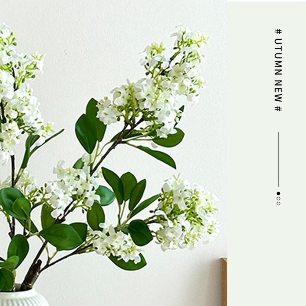 74cm Artificial Flowers Lilac Fake Flower Photography Props Decorative Flowers  Home