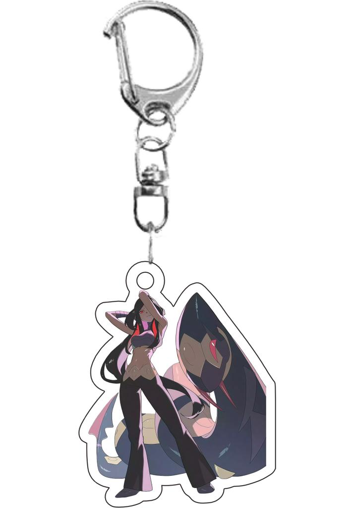 Anime Cartoons Acrylic Key Chain for Lance Lucy Cynthia Caitlin Steven Stone Acrylic Backpack Pendant Acrylic Key Buckle Pendant