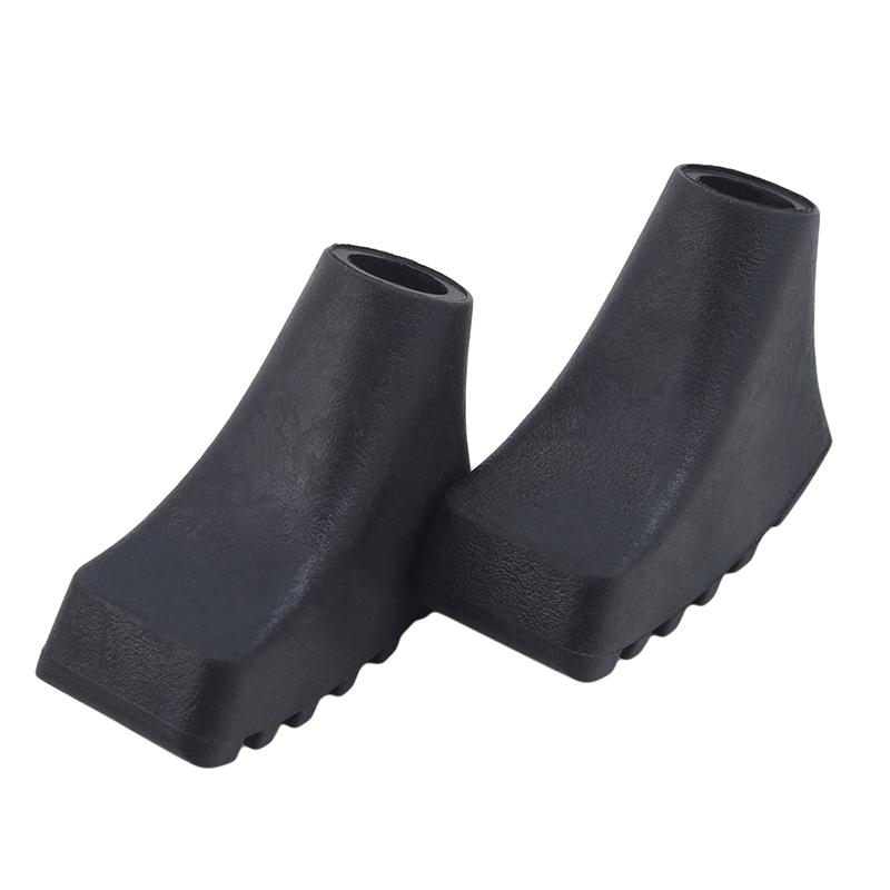 10 pieces/5 pair Nordic Walking Pole Trekking Pole Tip Protectors Rubber Pads Buffer Replacement Tips End for Hiking Stick