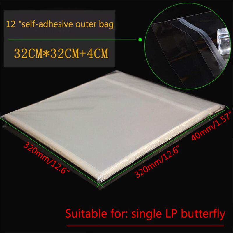 Protective Storage Inner Bags for Turntable for Lp Vinyl Records CD Turntable for Lp Vinyl Record Proper for Protect