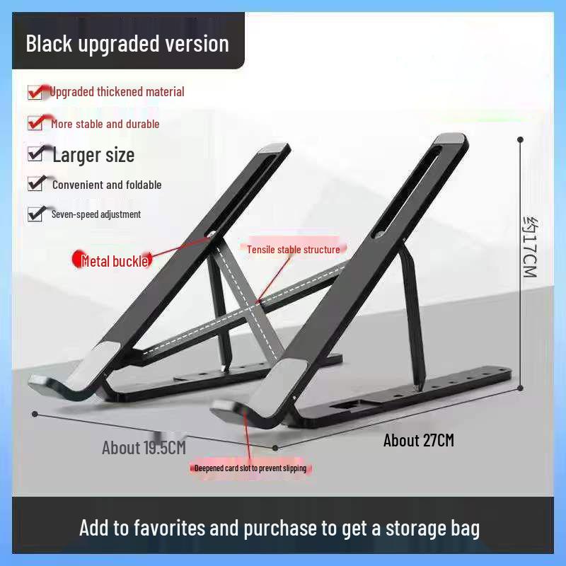 Adjustable Portable Cooling Laptop Stand and Holder