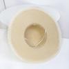 Breathable Wide Brim Straw Hat Elegant Lace Tied Sun Hat Stylish Beach Hat  Girls