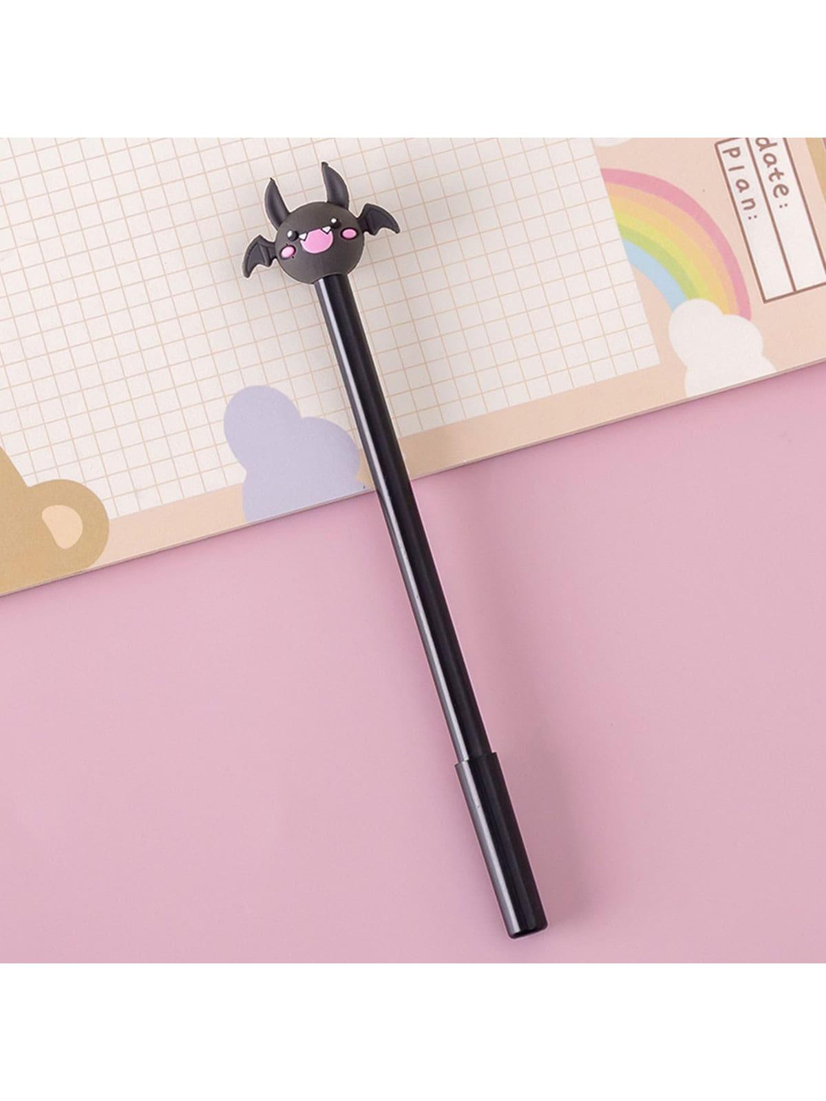 

Хэллоуин Милая гелевая ручка с дизайном тыквы, фонаря, летучей мыши и привидения - Идеально подходит для студентов и офисного использования 0.5mm