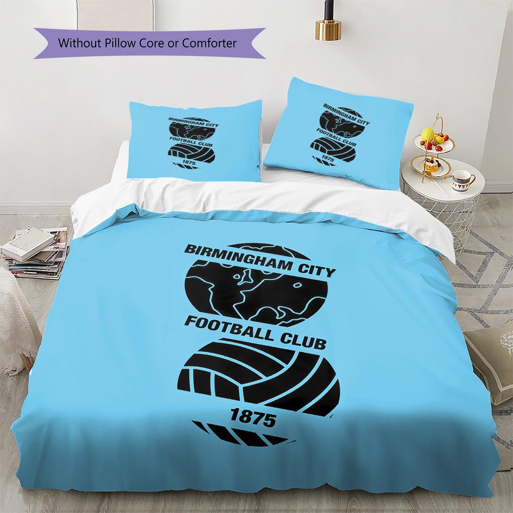 Birmingham City Pattern Bedding Quilt Set Home Decoration Gift (1 * Duvet Cover + 2 * Pillowcase Without Core)
