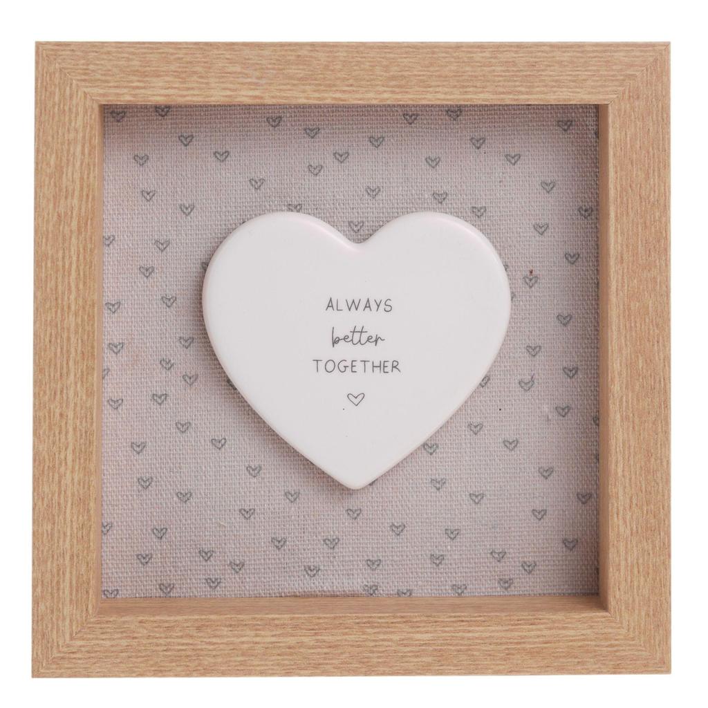 Celebrations Moments Better Together Framed Plaque