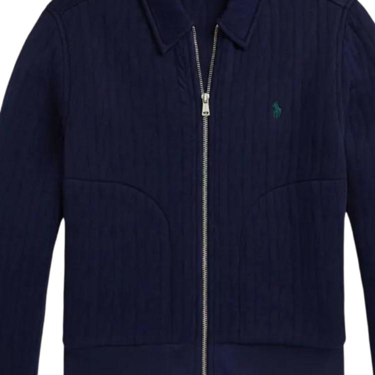 Polo Ralph Lauren Quilted Cable Knit Zip Collar Sweater Kids Sweater 323979461-001