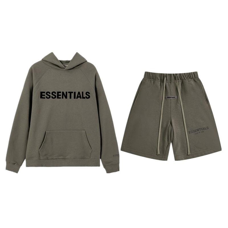 Men’s 3D Silicone 3M Reflective Fleece Hooded Sweatshirt and Shorts Set for Spring and Autumn – Lightweight, Casual Sportswear