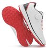 Men's Waterproof Breathable Golf Shoes with Fixed Spikes and Buttons