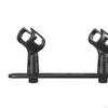 Bar Holder Mic Mount Compact Sturdy Heavy Duty Stereo Array Spacing