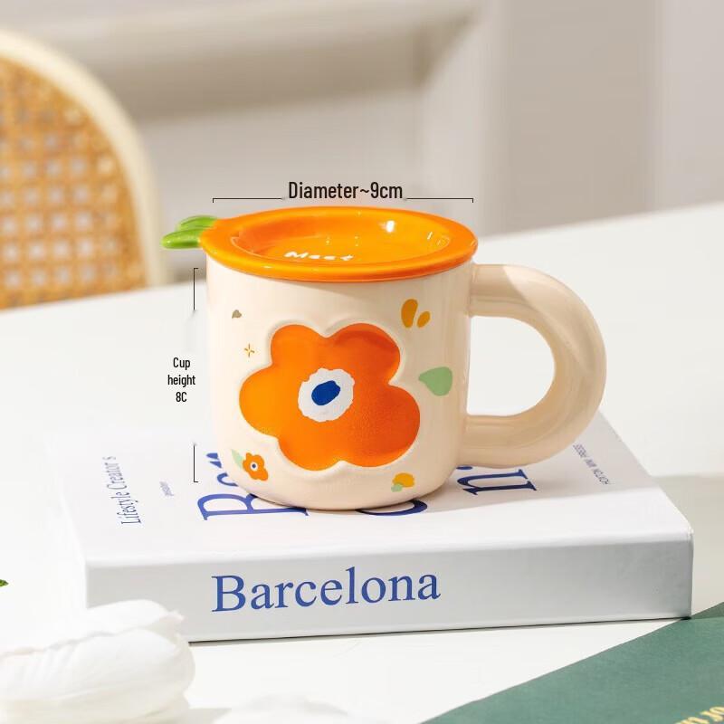 

Shangheng Danish Flower Ceramic Mug