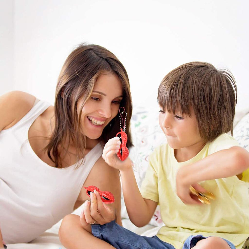 Squeze-Bean Stresová Hračka Hračky pro Úlevu od Stresu Klíčenka Zlepšuje Soustředění