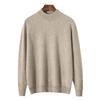 New semi-turtleneck cashmere sweater pullover thickened sweater wool bottomed knitted sweater