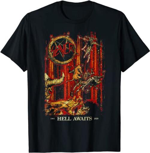 Slayer Hell Awaits Anniversary Cover T-Shirt Unisex T-Shirt M
