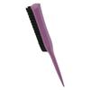 Teasing Hair Brush Hair Care Portable 3 Row Teasing Brush for Beard Salon Travel Home