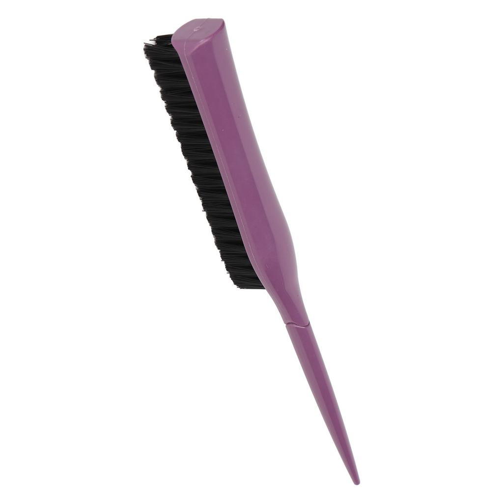 Teasing Hair Brush Hair Care Portable 3 Row Teasing Brush for Beard Salon Travel Home