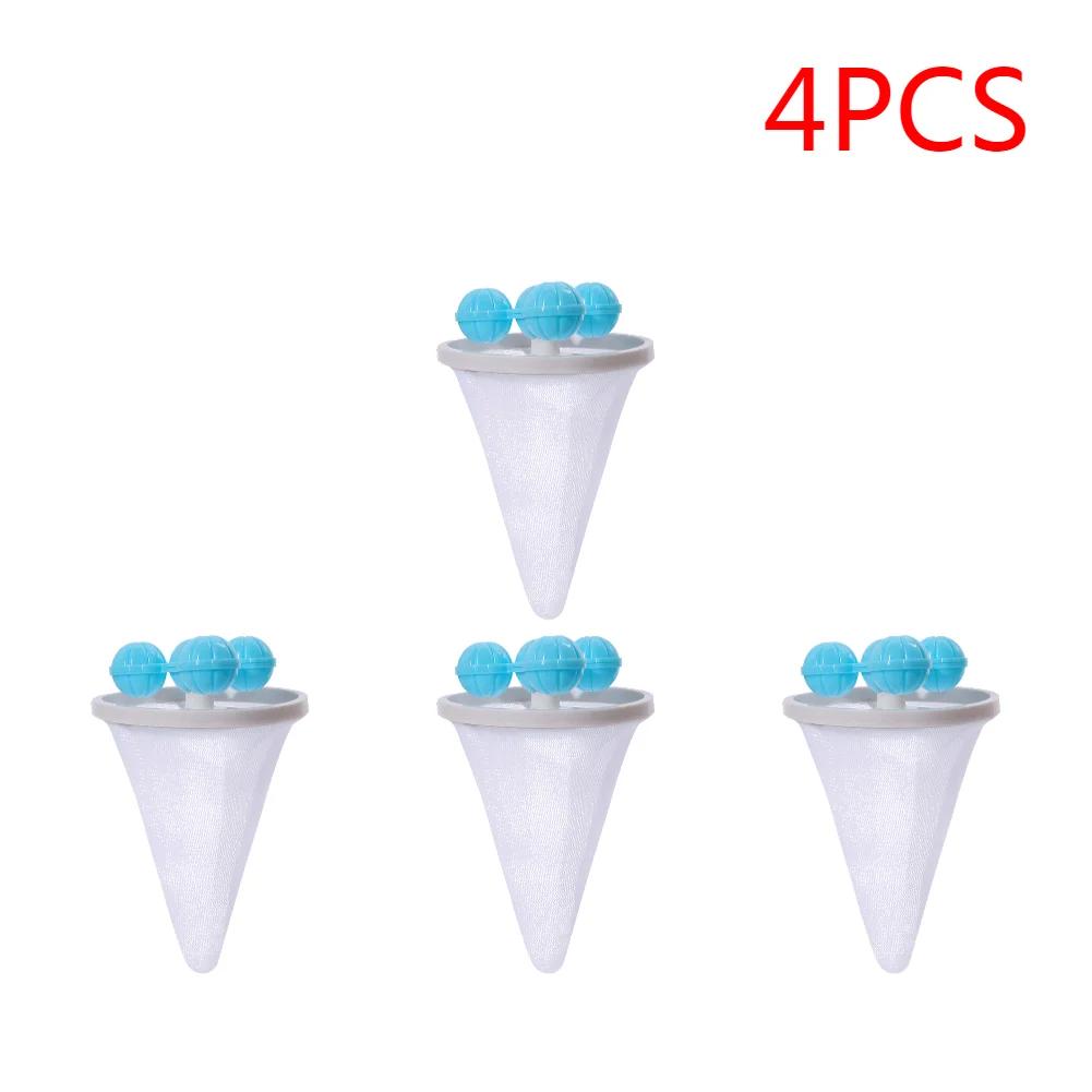 Laundry Ball Mesh Filter Bag Washing Machine Hair Removal Device Floating Pet Fur Catcher Laundry Hair Removal Cleaning Mesh Bag