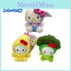 Hellokitty Shrimp Plush Toy Backpack Pendant Cute And Fluffy Kitty Design