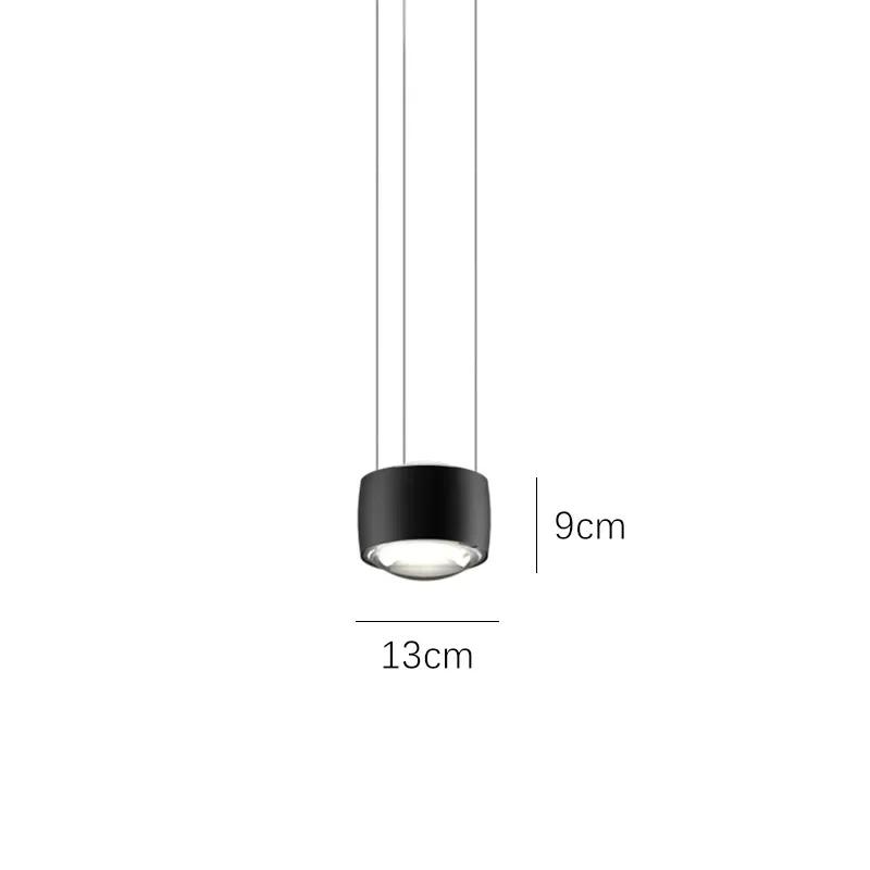Single Hanging Suspension Pendant Light for Kitchen Island Dining Room Bar Table Nordic Bedroom Bedside LED Lamp Fixture