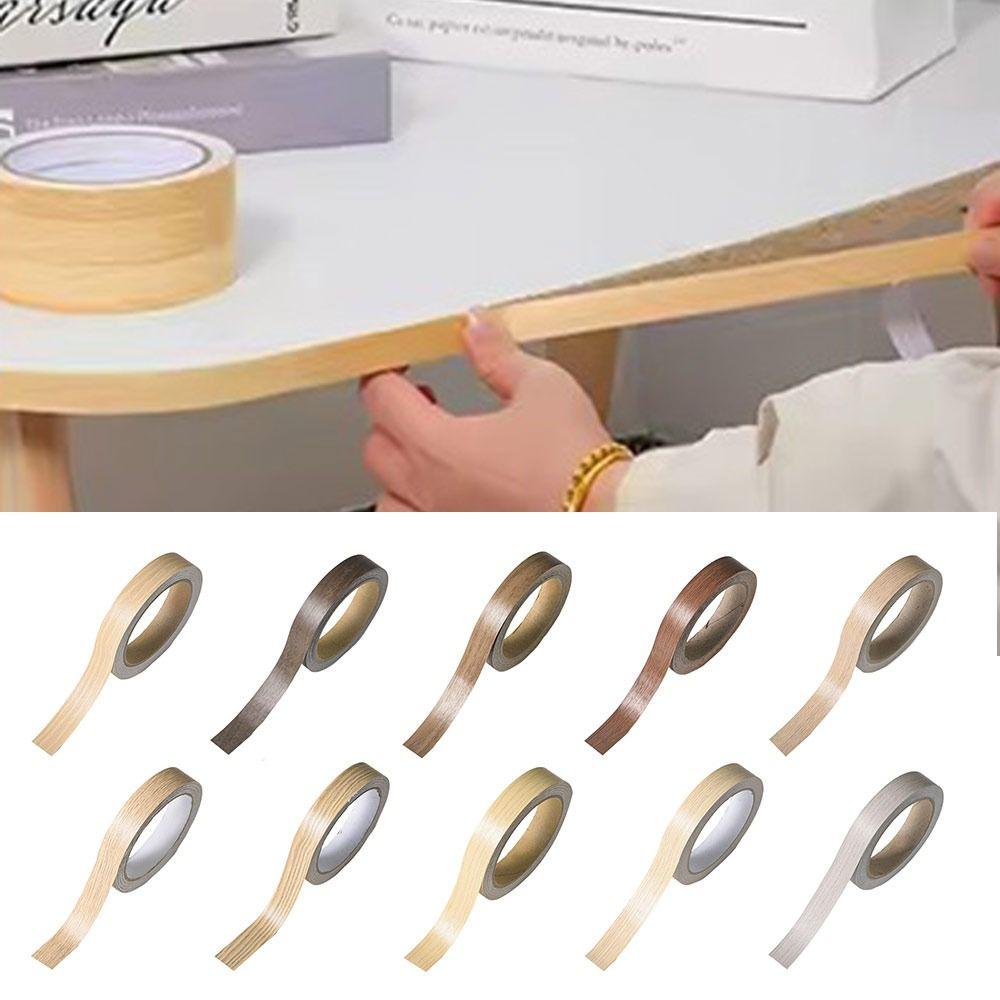 PVC Refurbished Self-adhesive Edge Band Thickened Border Sealing Strips Wood Grain Edging Tape
