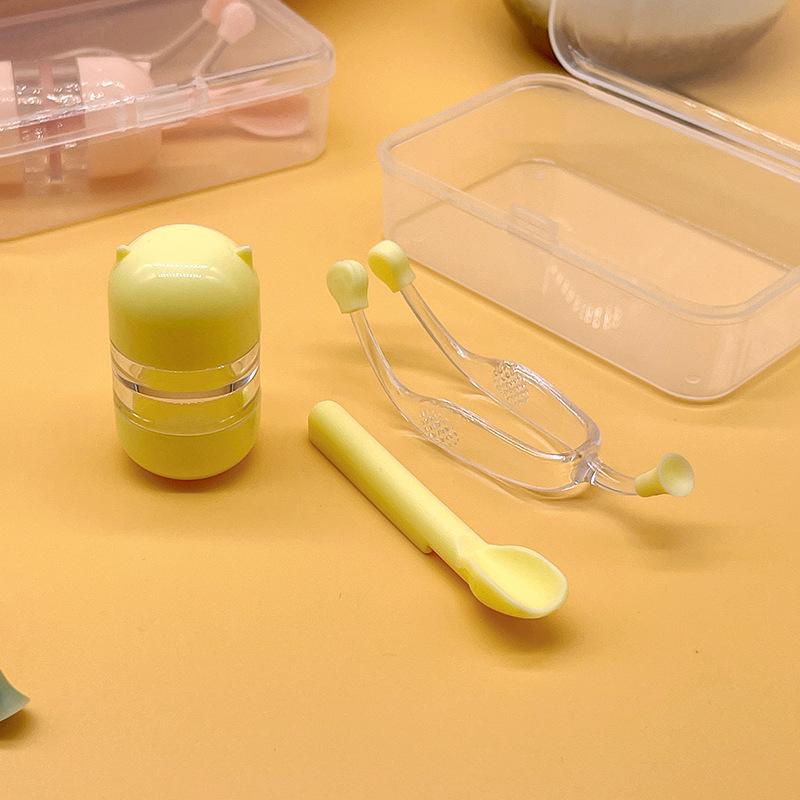Tweezers Contact Lens Kit Transparent Travel Contact Lens Case Contact Lens Box Compact For Travel Women Office