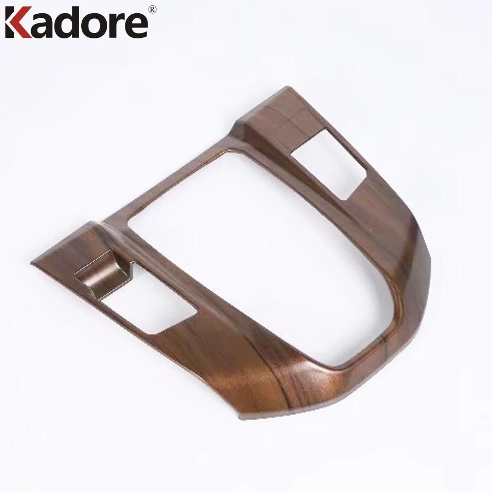 For Honda CRV CR-V 2017 2018    Carbon Fiber Car Center Console Gear Shift Box Panel Cover Trim Interior Accessories