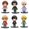 1 Peça Figuras de Ação Anime Axis Powers Feliciano Varga Ludwig Kiku Honda Alfred F. Coleção Modelo PVC Jones Brinquedo Presente para Criança