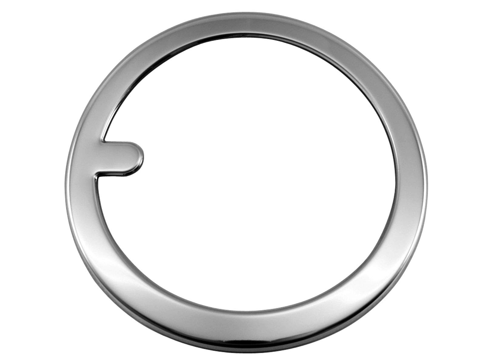 BRIGHTZ Tank Custom Finish Stainless Steel Plated Gas Tank Ring Tank Custom M900A/M910A Ultra-Mirror (1 Piece) [FUELLID-096] M900/M910/900/910