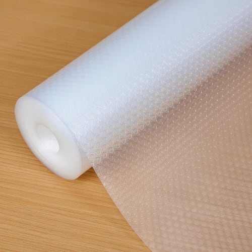 Hersvin Cupboard Sheet, 35x500cm, Drawer Sheet, Kitchen Mat, No Adhesive, Cuttable, EVA, Heat, Moisture, and Oil Resistant, Suitable for Cupboards, Dr