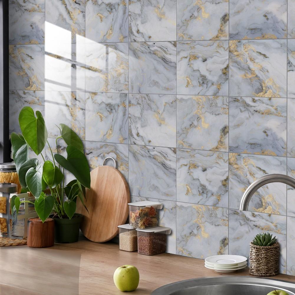 10ks samolepky na zeď Samolepka na mramorové dlaždice