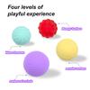 4Pcs/Set Magnetic Sensory Ball Fidget Toy Stress Relief Textured Ball Quiet Home Office Work Decompression Gadgets Stocking Suffers