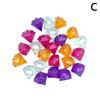 24 Pezzi/Set Cubetti di Ghiaccio Riutilizzabili per Whisky Pietre Resistenti all'Usura Estive Cubetti di Ghiaccio per Whisky Accessori in Plastica